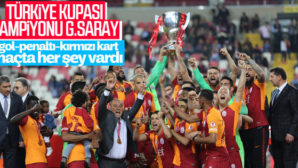 Türkiye Kupası şampiyonu Galatasaray
