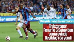 Trabzonspor evinde Beşiktaş’ı yendi