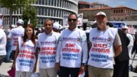 Hak-İş’in yürüyüşüne İzmir’den de katılım oldu