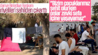 Mudanya Belediyesi Suriyelileri sahilden uzaklaştırdı