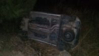 İzmir’de otomobil devrildi: 1 yaralı