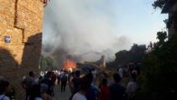 Tarihi mahalle Birgi’de korkutan yangın: 1 yaralı
