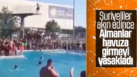 Almanya’da Suriyelilerin havuz keyfi tartışılıyor