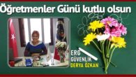 Derya Özkan 24 Kasım Öğretmenler Günü Kutlama Mesajı