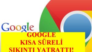 Türkiye genelinde Google servislerine erişim çöktü