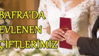 Bafra’da Evlenen Çiftler 8 Ekim