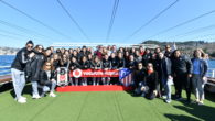 Beşiktaş-Atletico Madrid Kadın Futbol Takımları Boğaz Turu’na Çıktı
