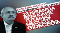 Kılıçdaroğlu, 23 Nisan çağrısı