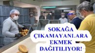 Büyükşehir İzmir’e ekmek dağıtıyor