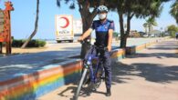 Samsunda Bisikletli Zabıtalar Devriyede